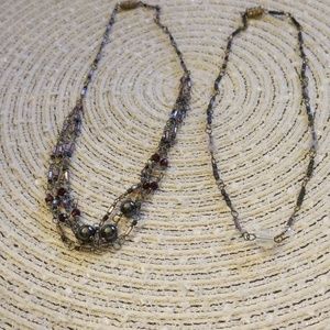 Set of beaded chokers